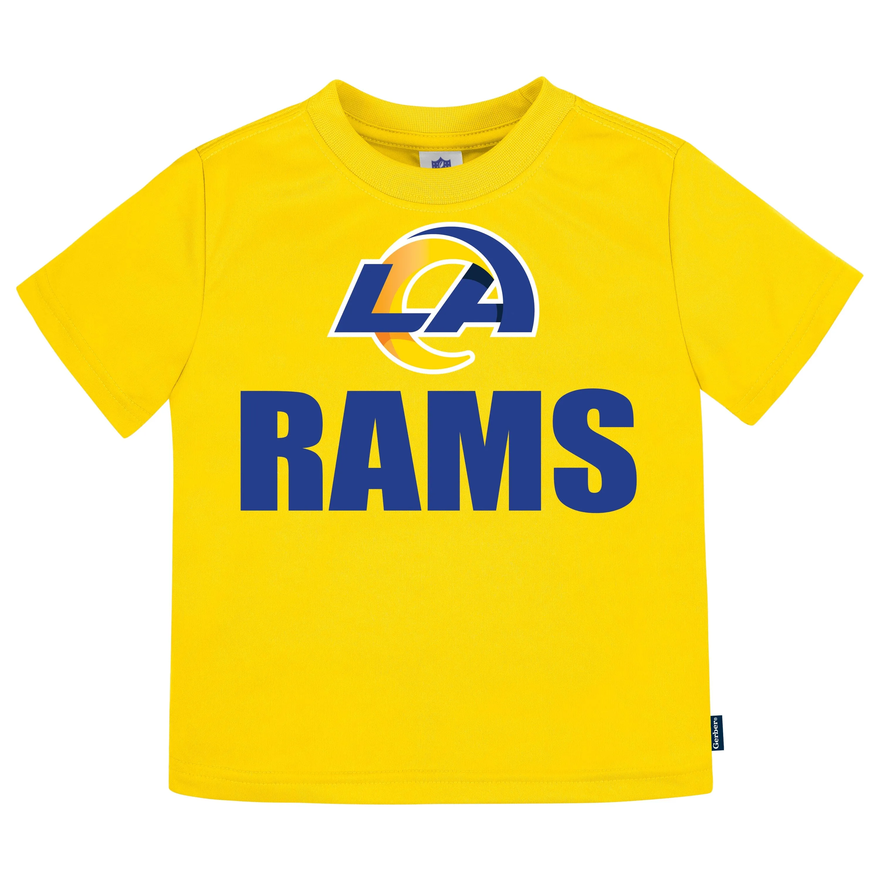 3-Pack Baby & Toddler Boys Rams Short Sleeve Shirts