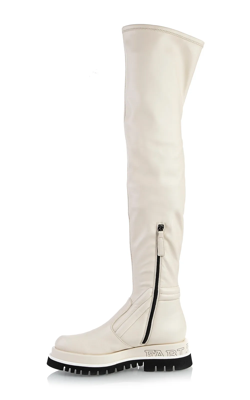 8707 Fabi Boots / Off white