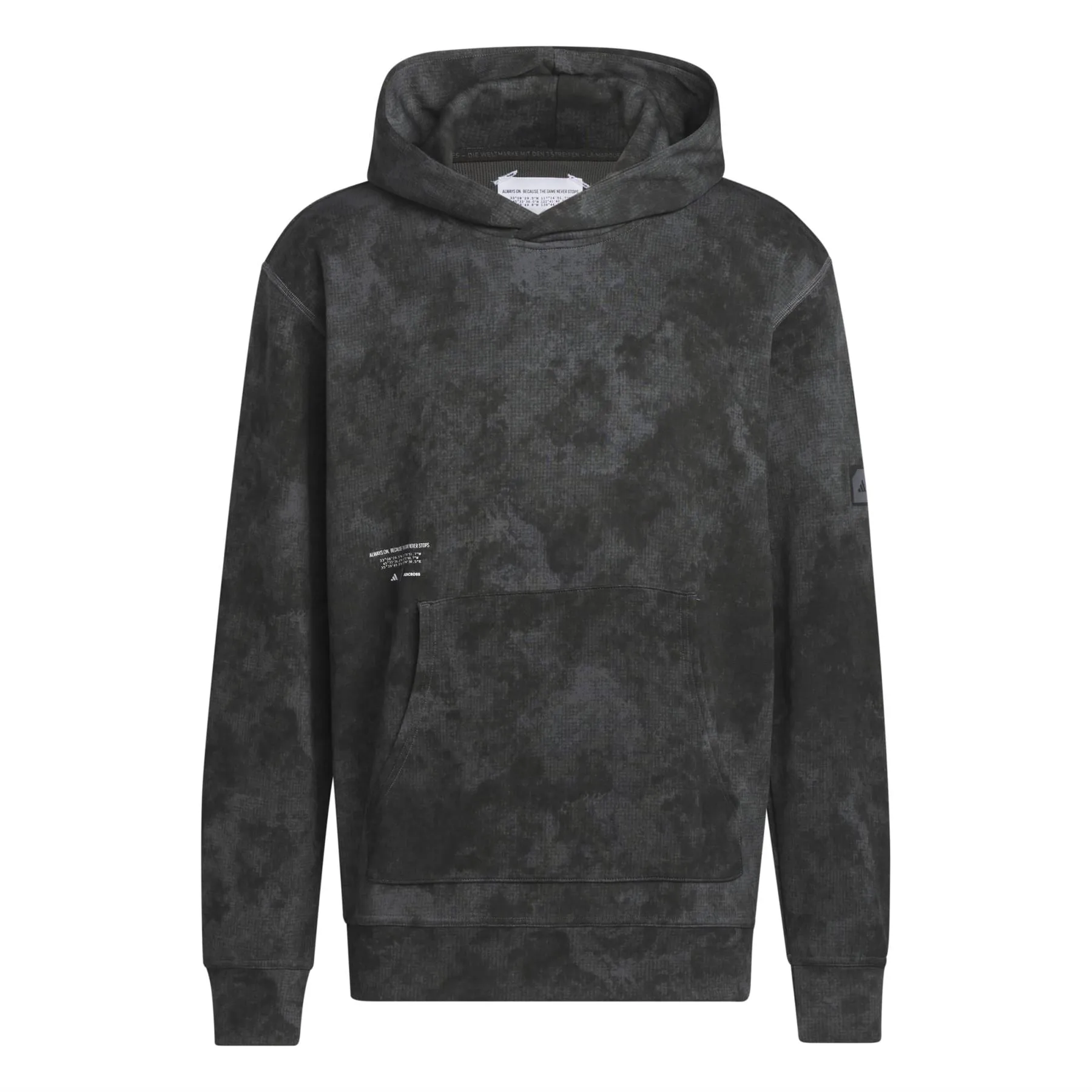 Adicross Print Design Hoodie Black - SS24