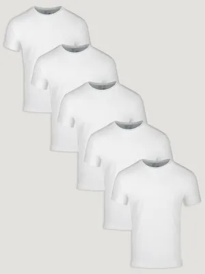 All White 5-Pack