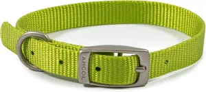 Ancol VIVA Buckle Nylon Collar Lime