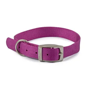 Ancol VIVA Buckle Nylon Collar Purple