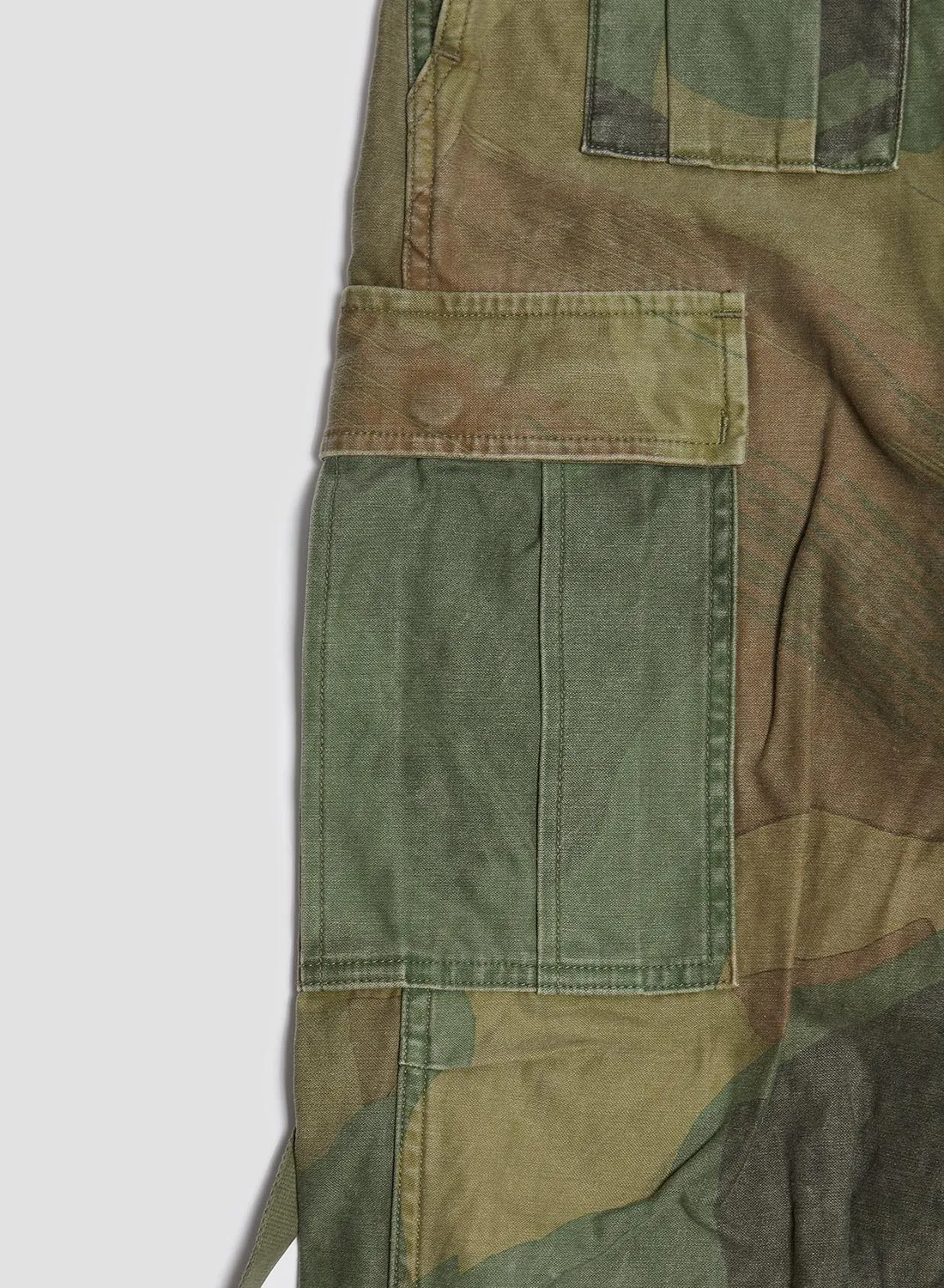 Army Cargo Pant Fade Camo in Green