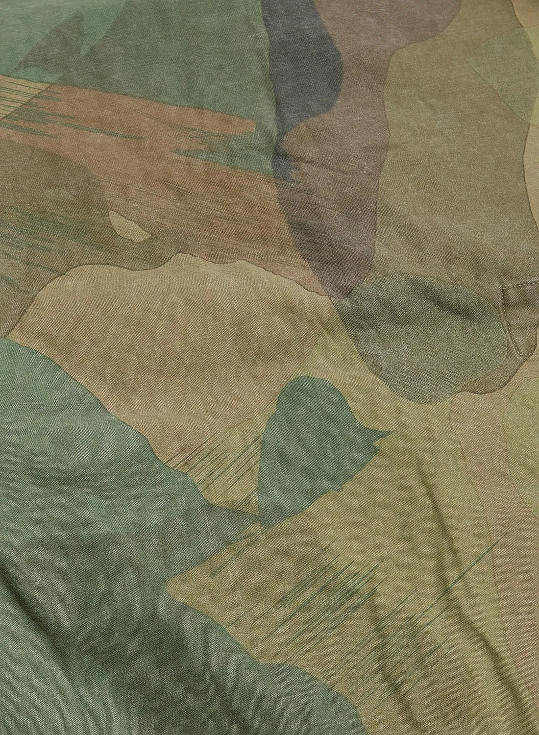 Army Cargo Pant Fade Camo in Green