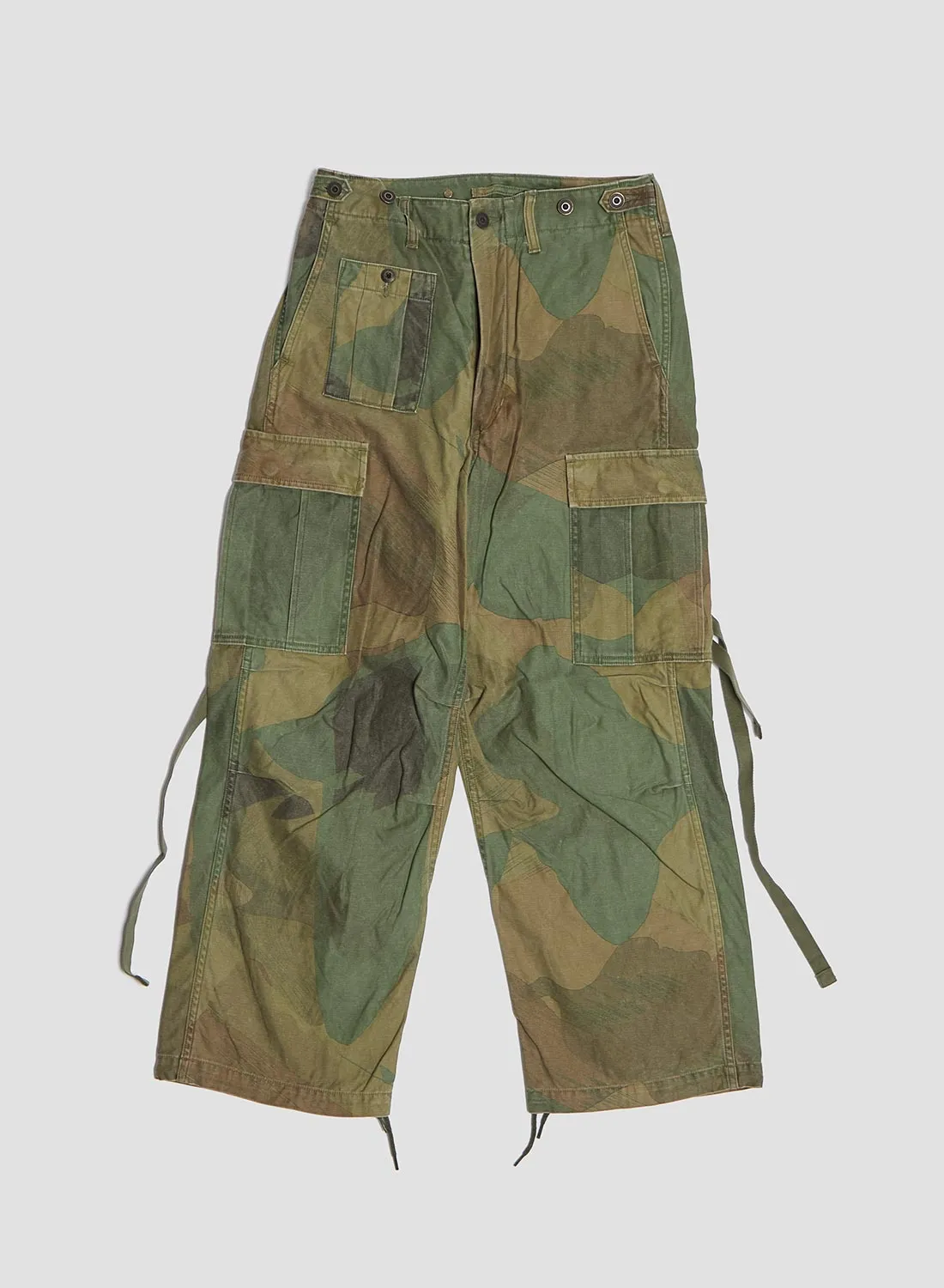 Army Cargo Pant Fade Camo in Green