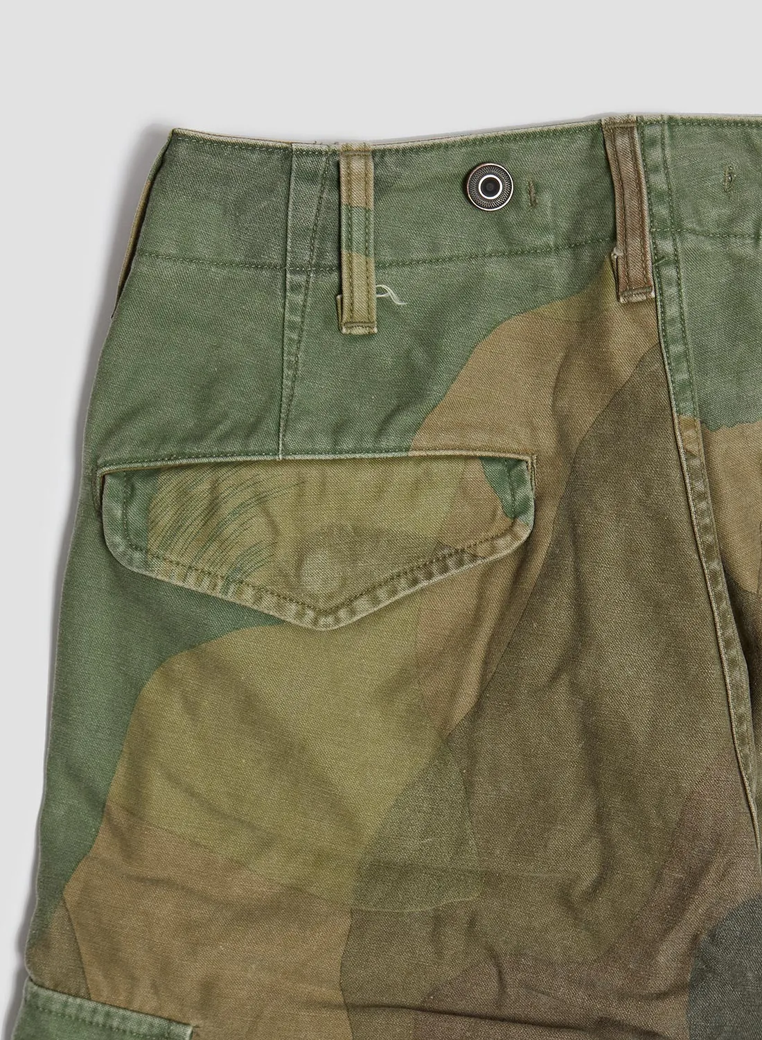 Army Cargo Pant Fade Camo in Green