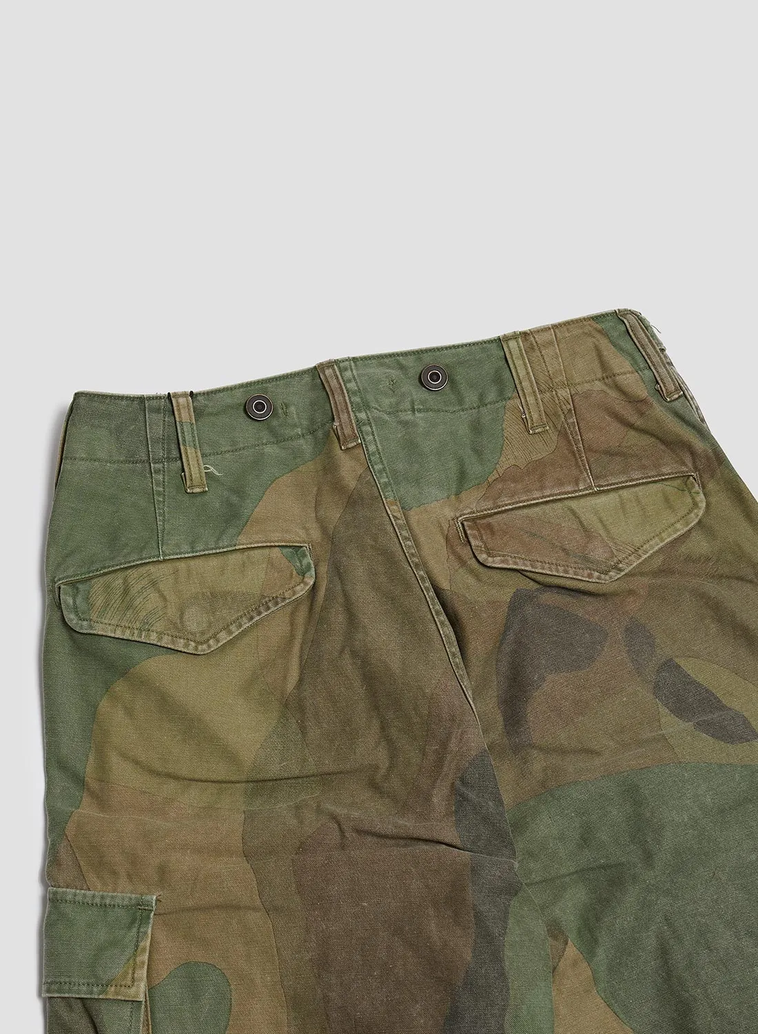 Army Cargo Pant Fade Camo in Green