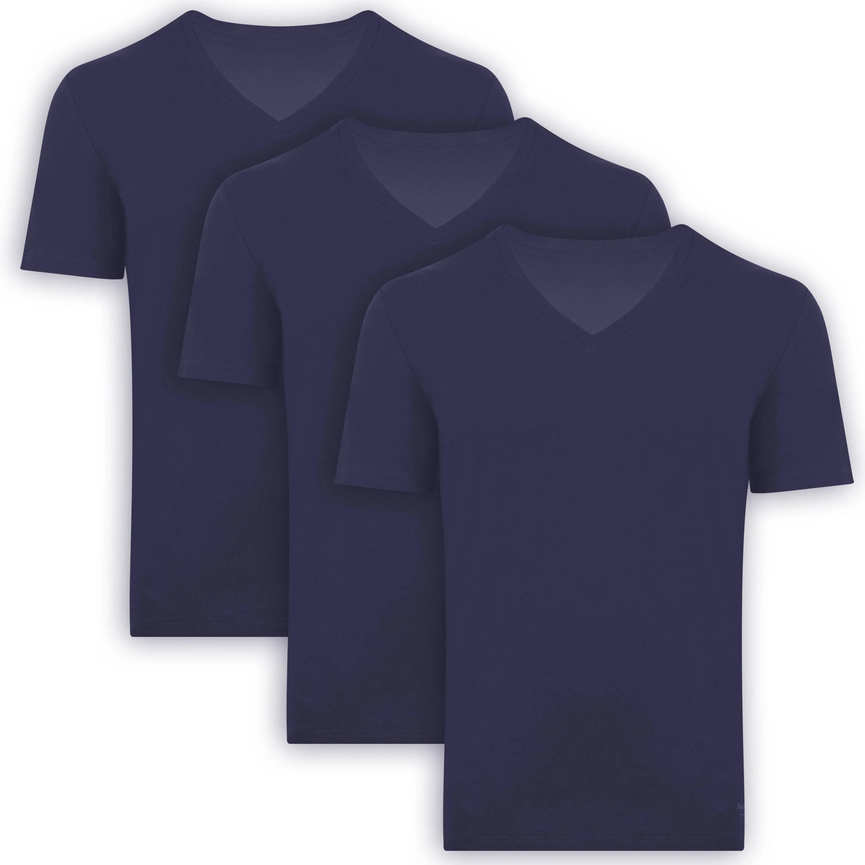 Bambooven Men’s V-Neck T-Shirt – (3 Pack)