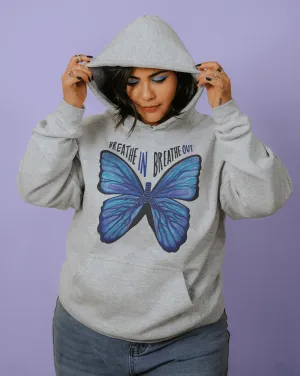 Breathe In, Breathe Out (Butterfly) - Hoodie