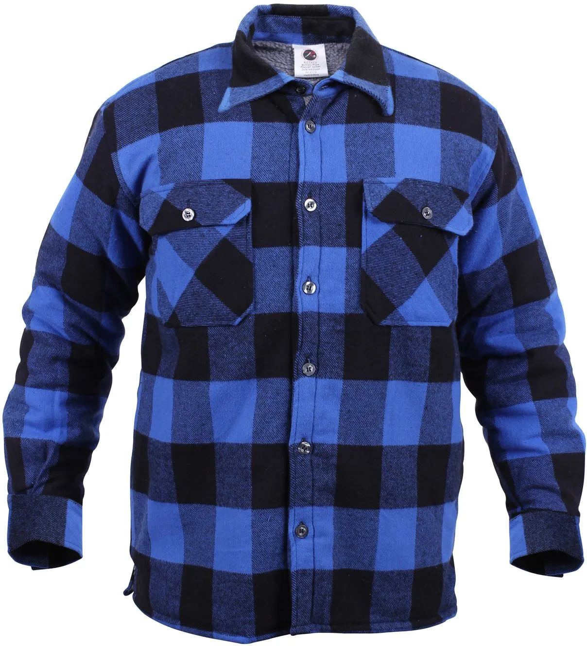 Buffalo Plaid - Sherpa Lined Flannel Jacket