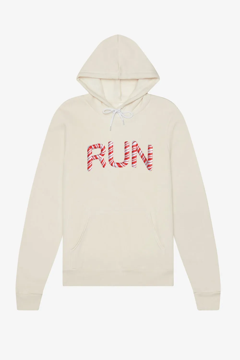 Candy Cane RUN Holiday Hoodie Sweatshirt