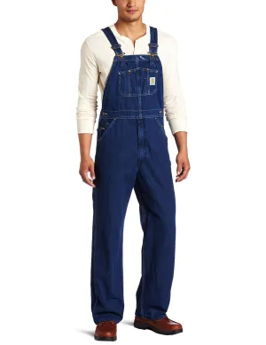 Carhartt Men's Washed Denim Bib Overall/Unlined R07