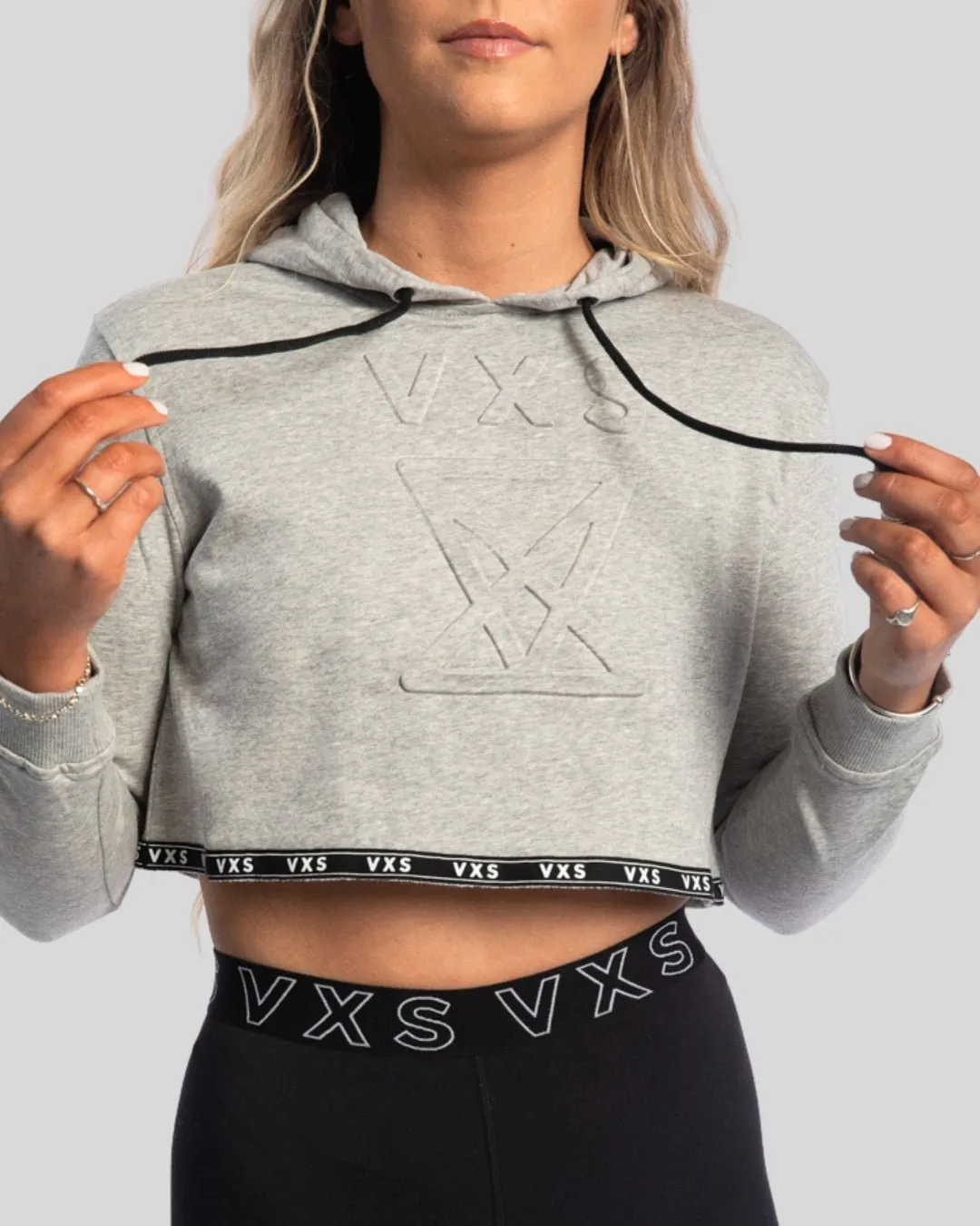 CROP Hoodie [Grey]