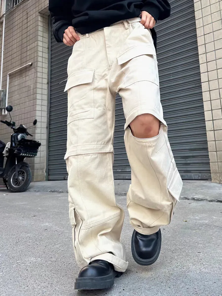 Detachable Cargo Trousers   Shorts