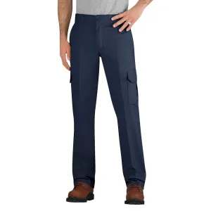 Dickies Men's FLEX Slim Fit Straight Leg Cargo Pants - Dark Navy 34x32