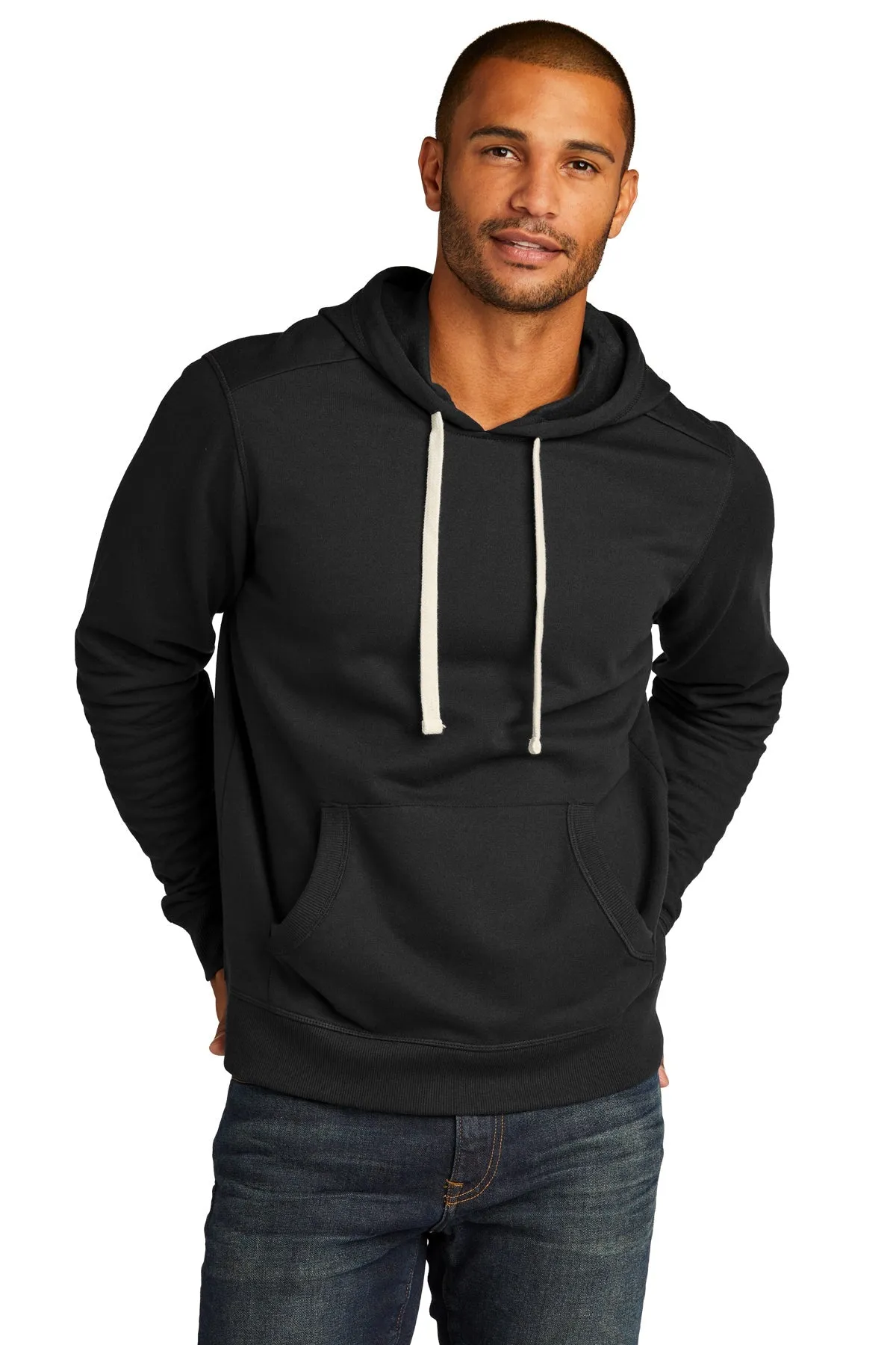 District Re-Fleece Hoodies, Black