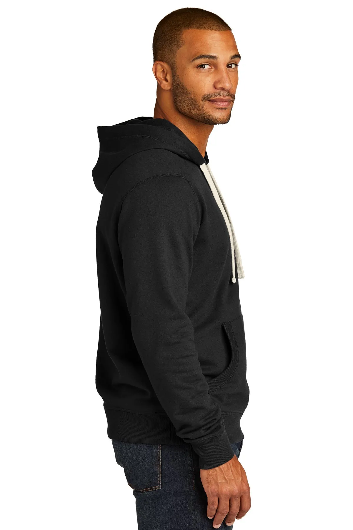 District Re-Fleece Hoodies, Black