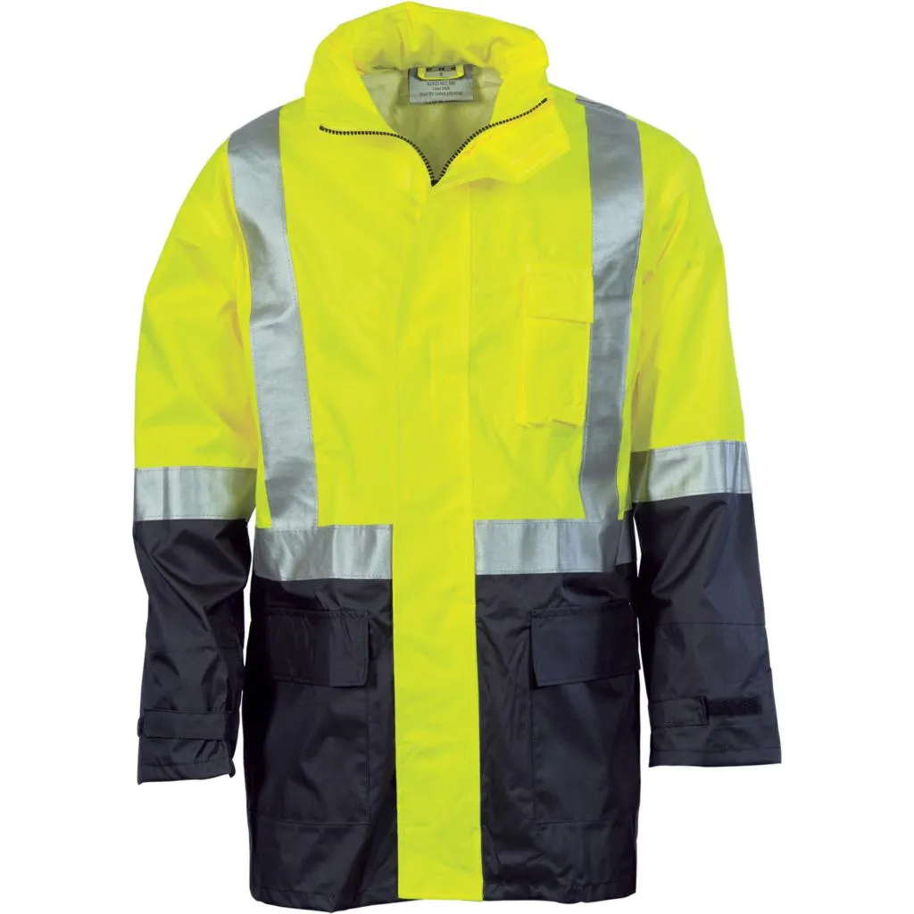 DNC 3879 Polyester HiVis Lightweight Rain Jacket