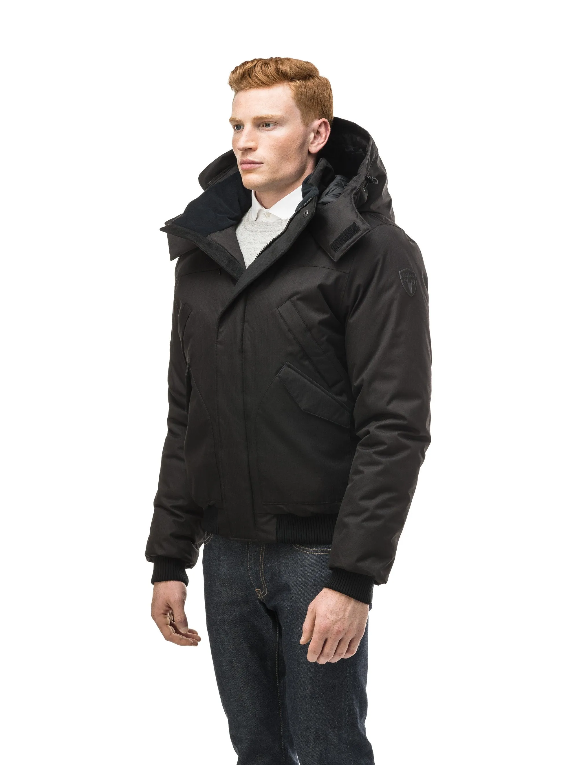 Dylan Men's Hooded Bomber Jacket