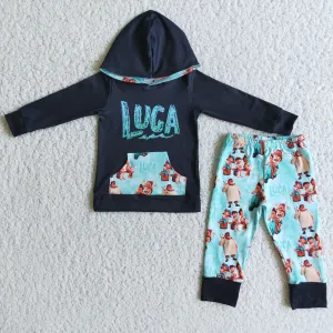 Fashion Boys Hoodies Sets Boutique Clothing 6 C8-5