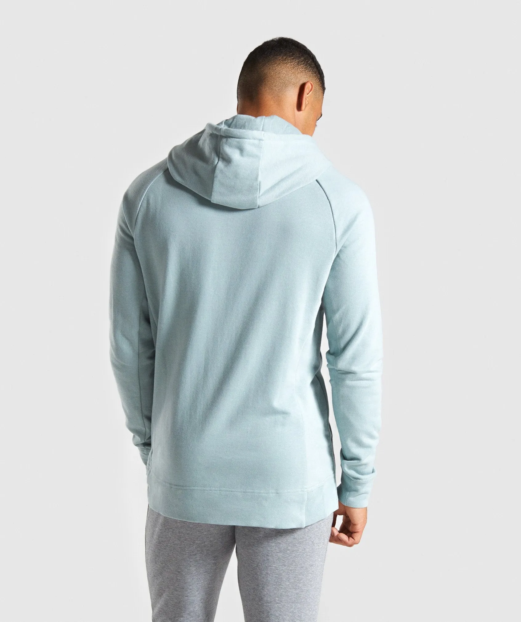 Gymshark Block Hoodie - Light Blue