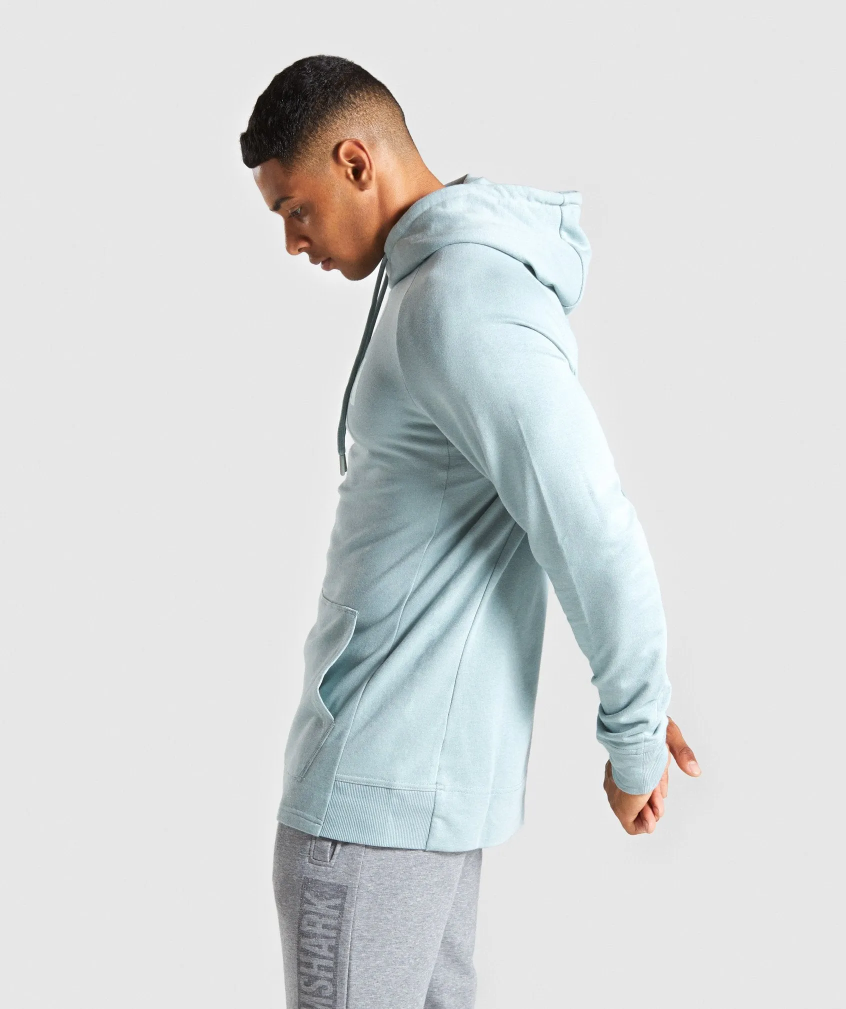 Gymshark Block Hoodie - Light Blue