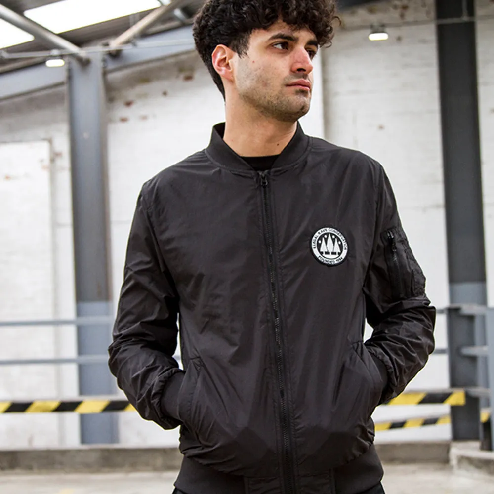 Illegal Rave - Lightweight Bomber - Black