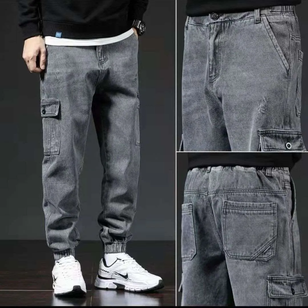 Men's Casual Multi-pocket Jeans