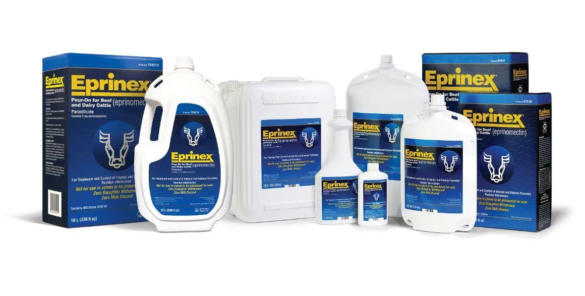 Merial Eprinex Parasiticide Pour-on For Cattle 2.5 Liter