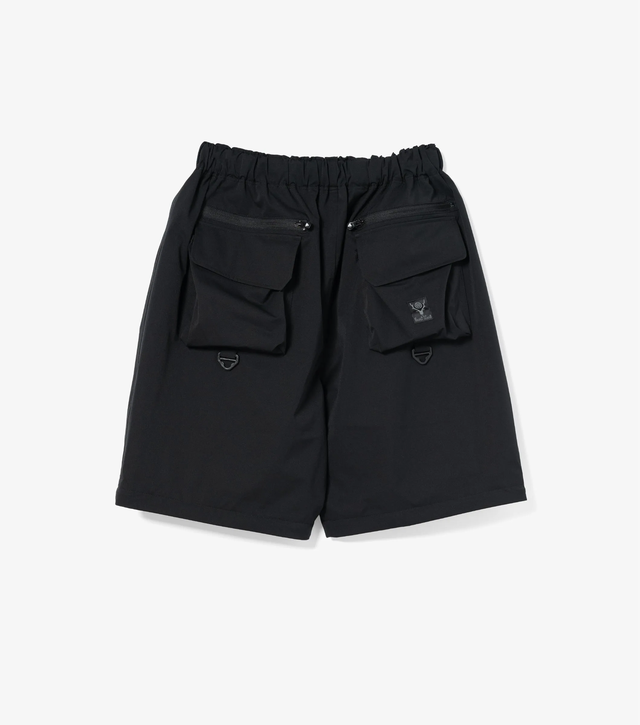 Multi-Pocket Belted Pant (Black)