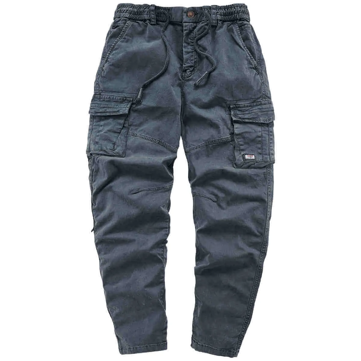 Multi-pocket Cargo Pants Pure Cotton Straight