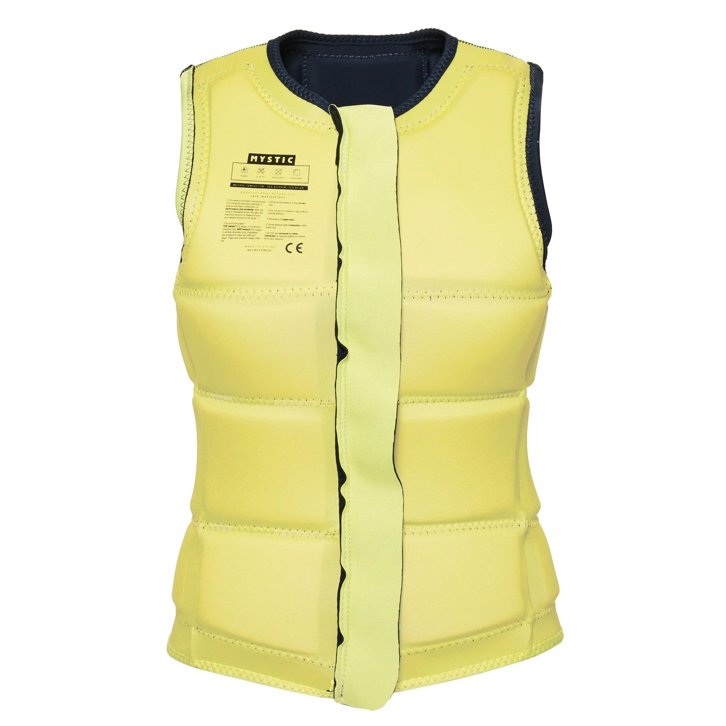 Mystic Dazzled Impact Vest Fzip Wake Women