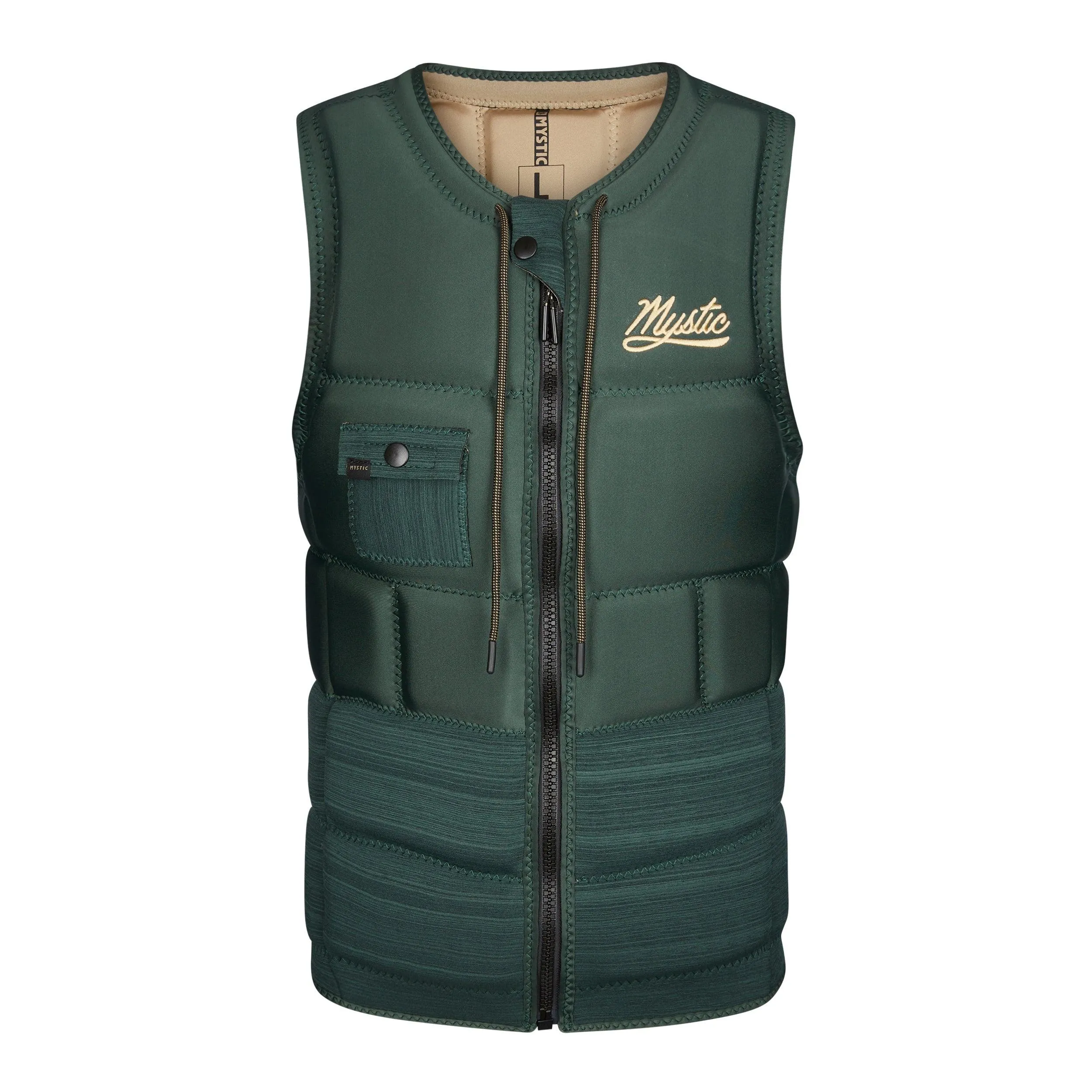 Mystic Outlaw Impact Vest Fzip Wake