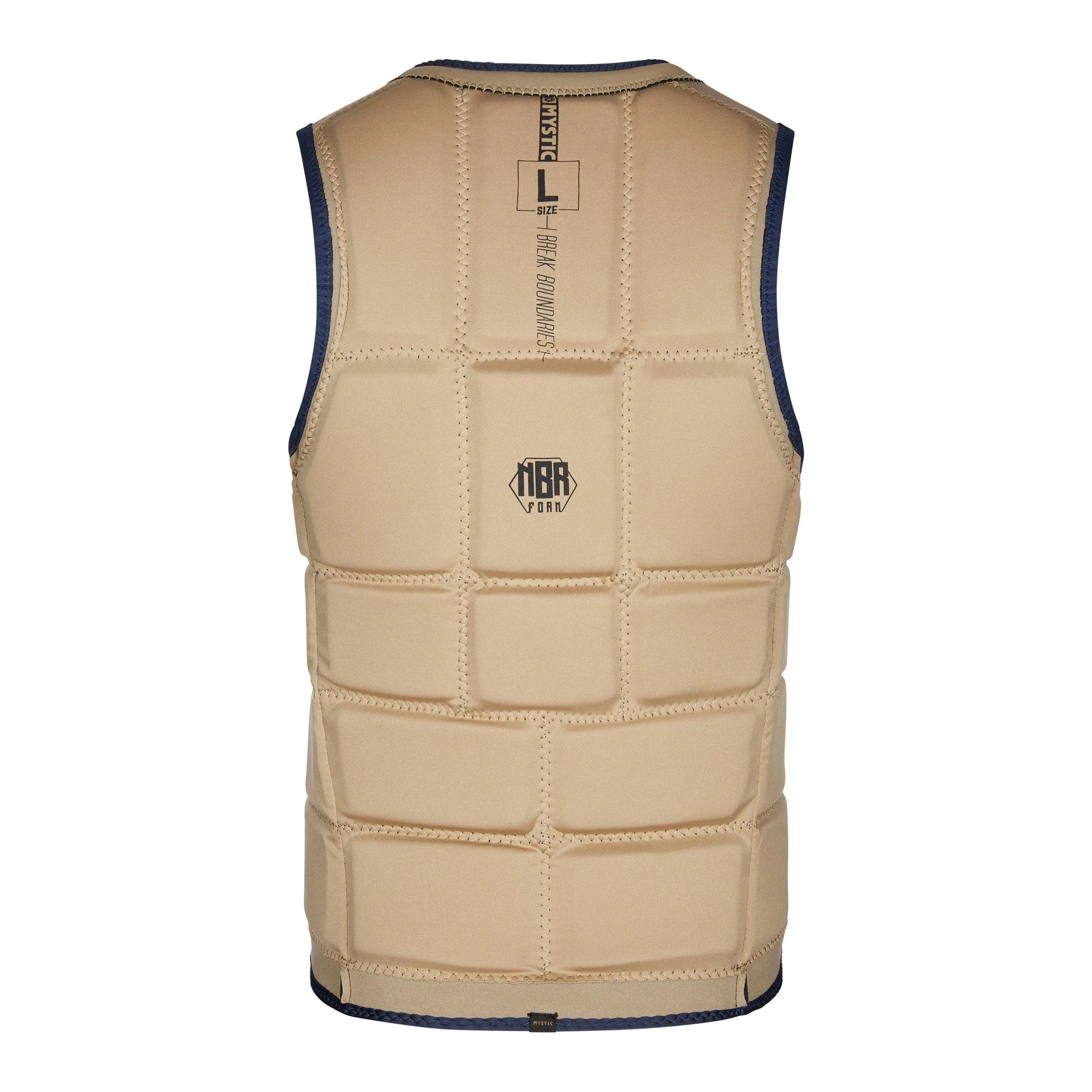 Mystic Outlaw Impact Vest Fzip Wake