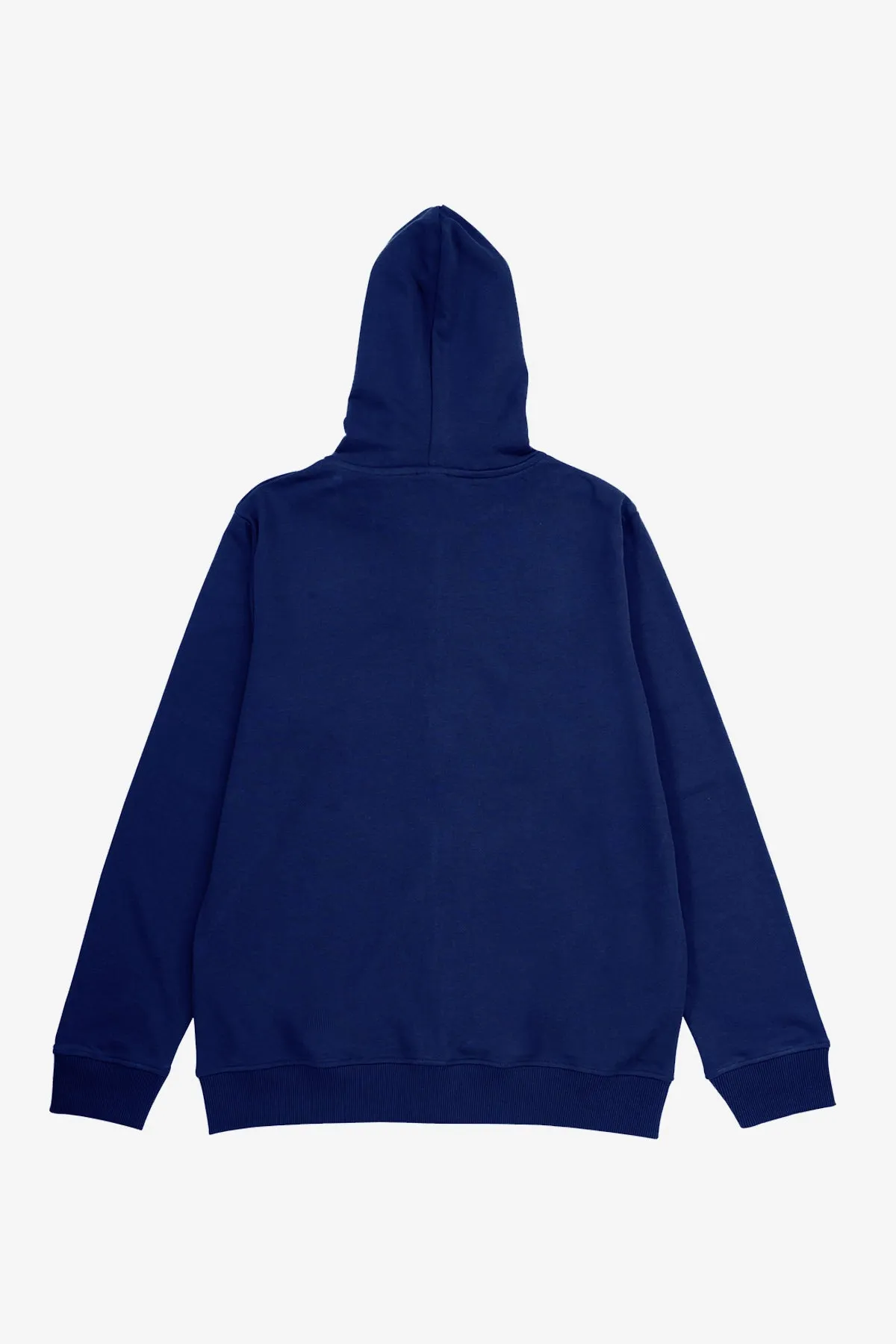 Navy Embroidered Zipper Hoodie - S24 - MH0093R