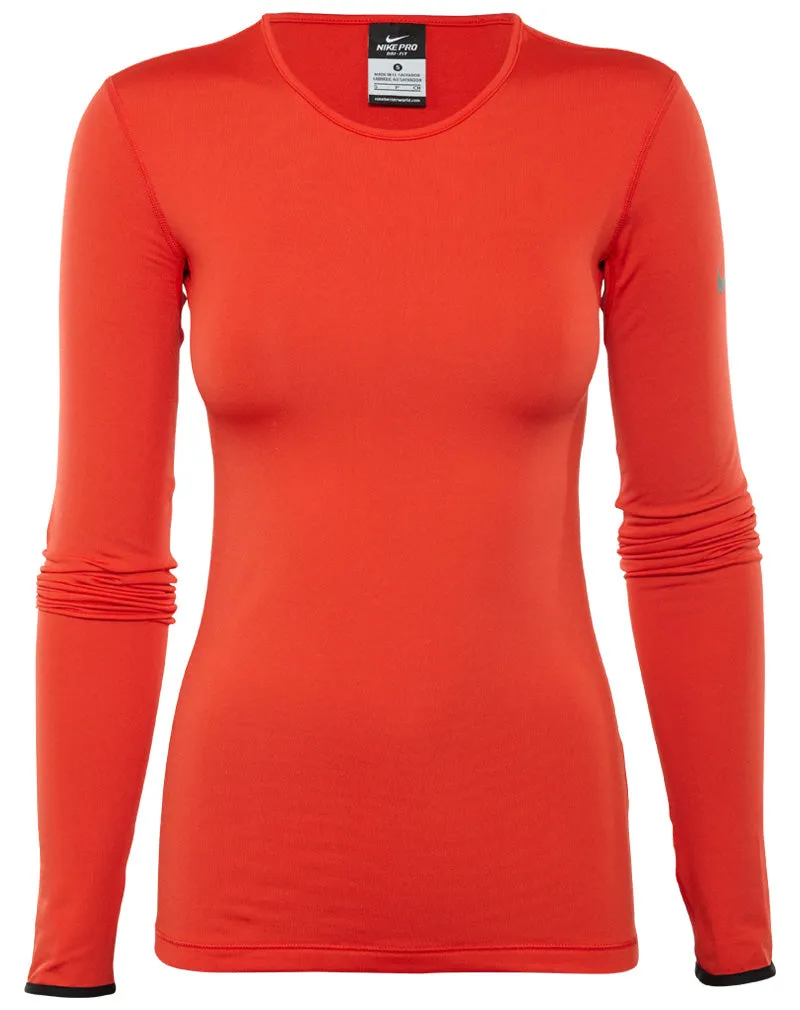 Nike Pro Warm Crew 3.0 Training Shirt Womens Style : 620429