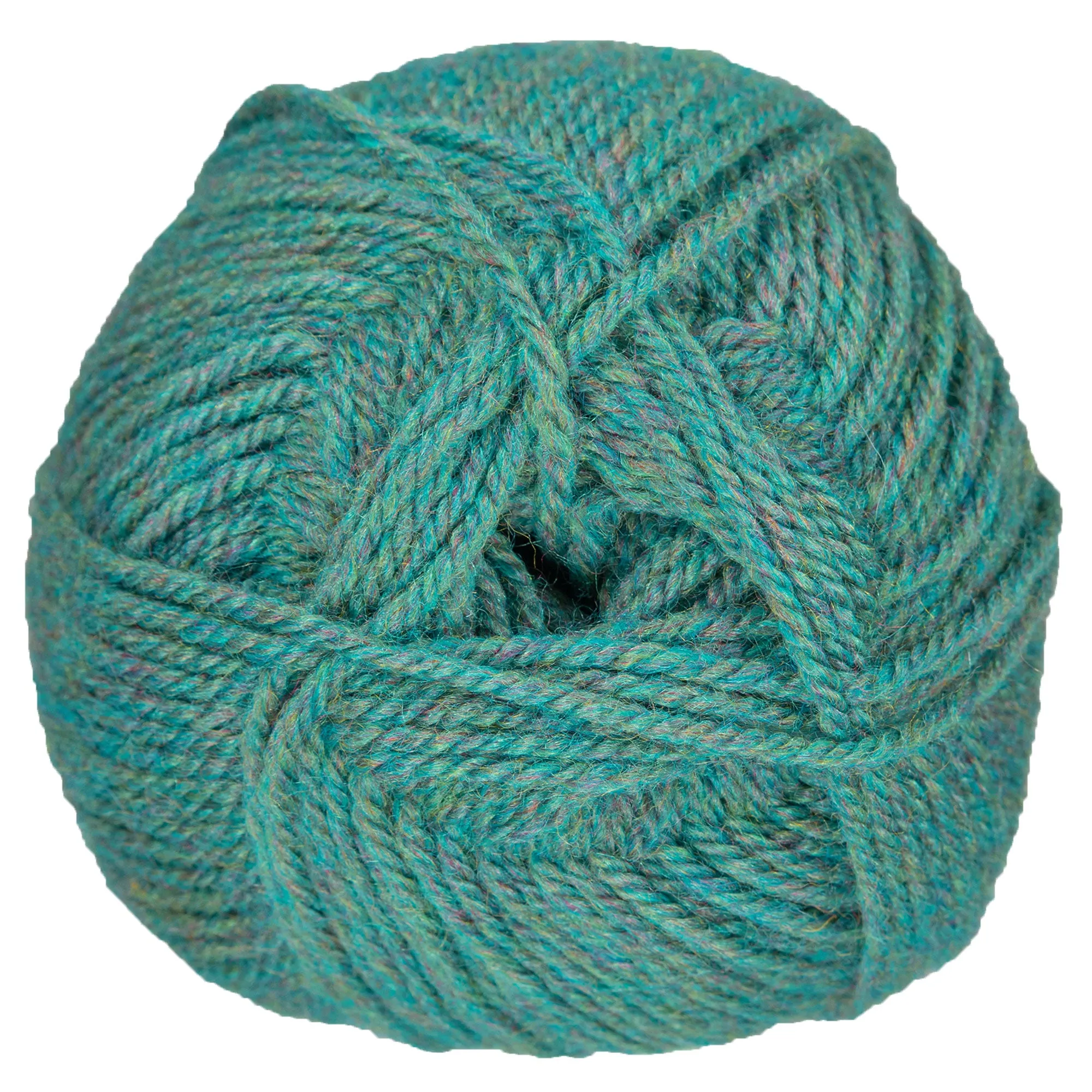 Plymouth Yarn Encore Worsted Yarn - 0687 Emerald Heather