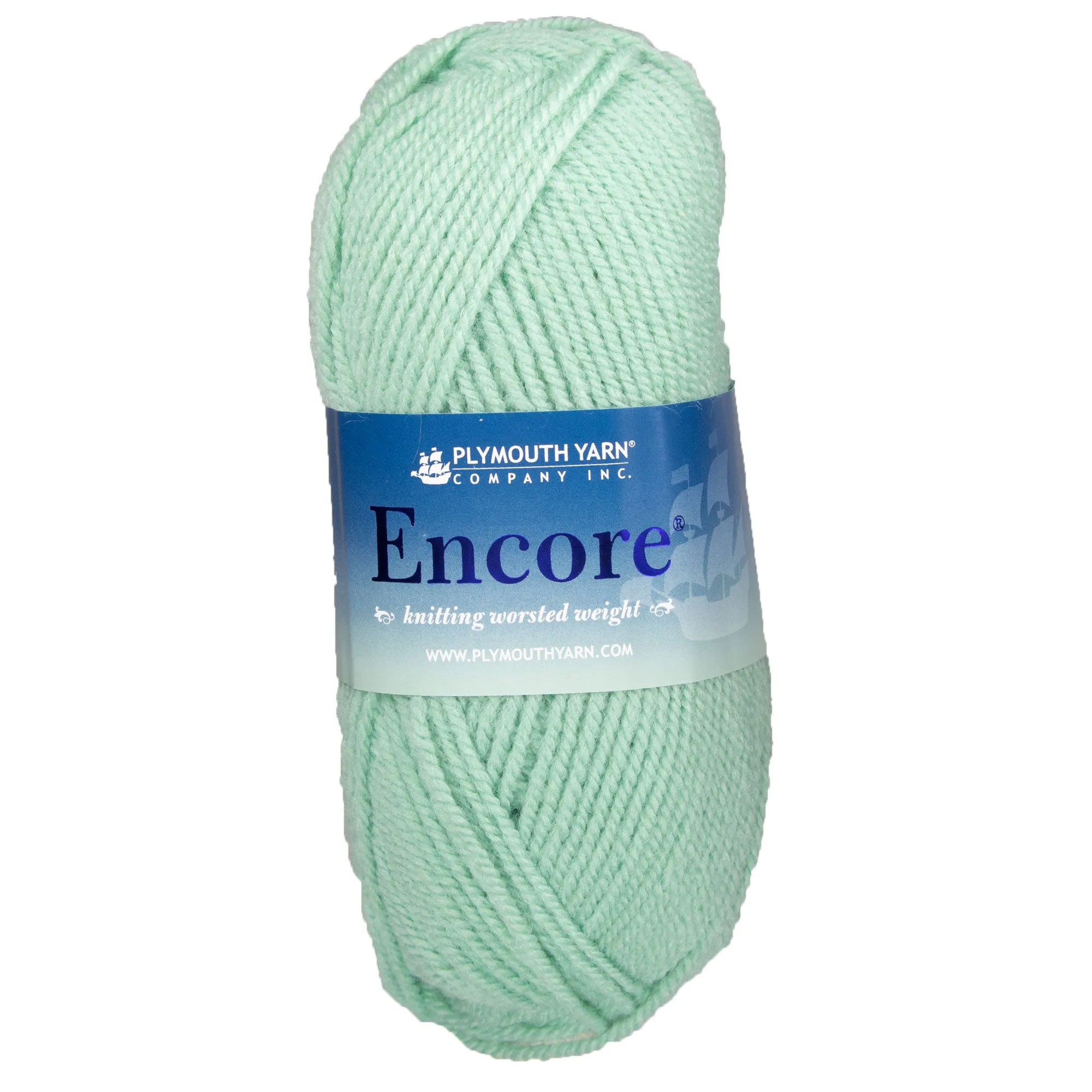 Plymouth Yarn Encore Worsted Yarn - 0801 Colonial Green