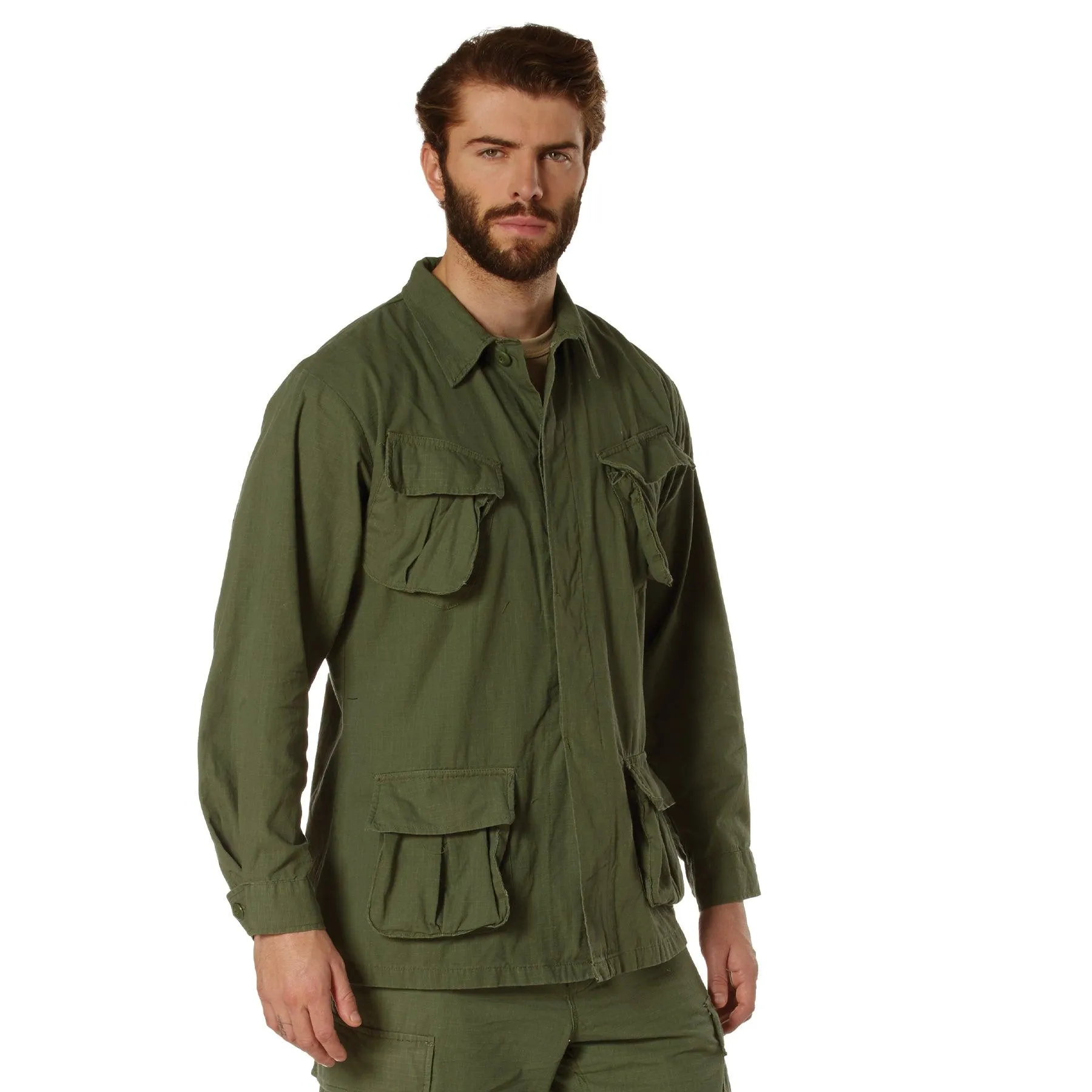 Rothco Vintage Vietnam Fatigue Rip-Stop Shirt