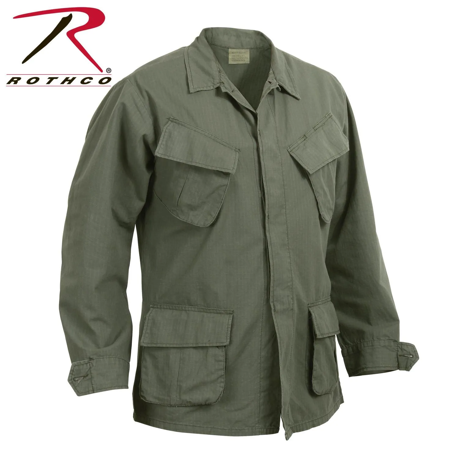 Rothco Vintage Vietnam Fatigue Rip-Stop Shirt