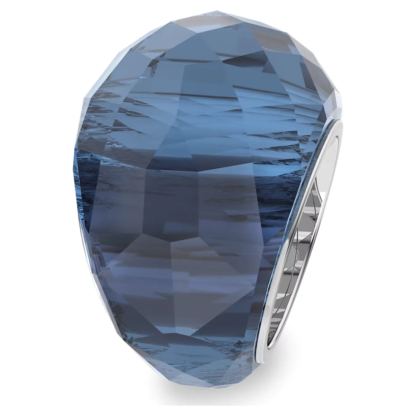 Swarovski Nirvana Ring Blue Stainless Steel