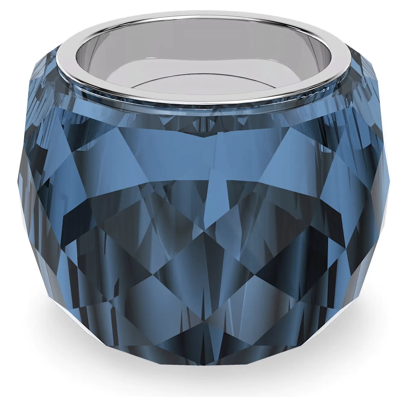 Swarovski Nirvana Ring Blue Stainless Steel