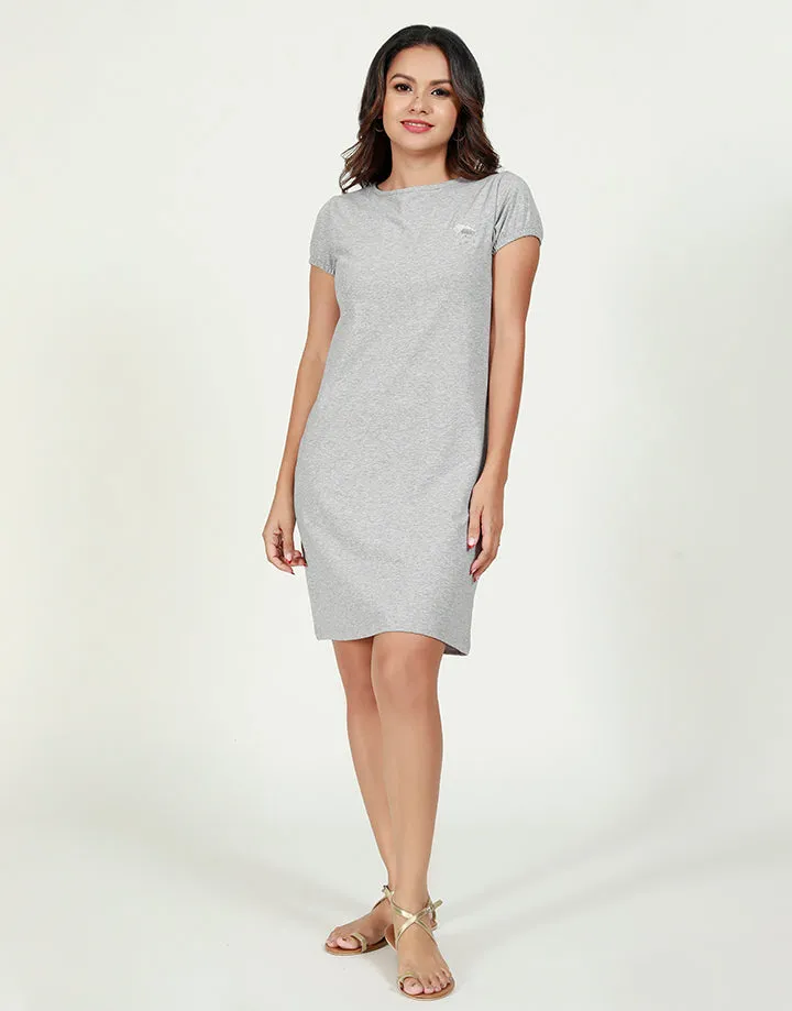 T-Shirt Dress with Embroidery