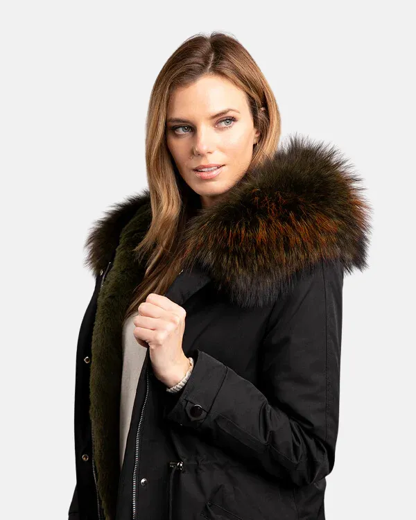 The Sloane Fox Parka