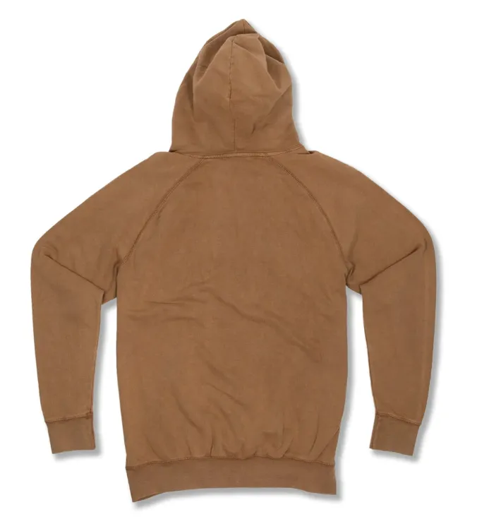 Vintage Washed Hoodie - Camel