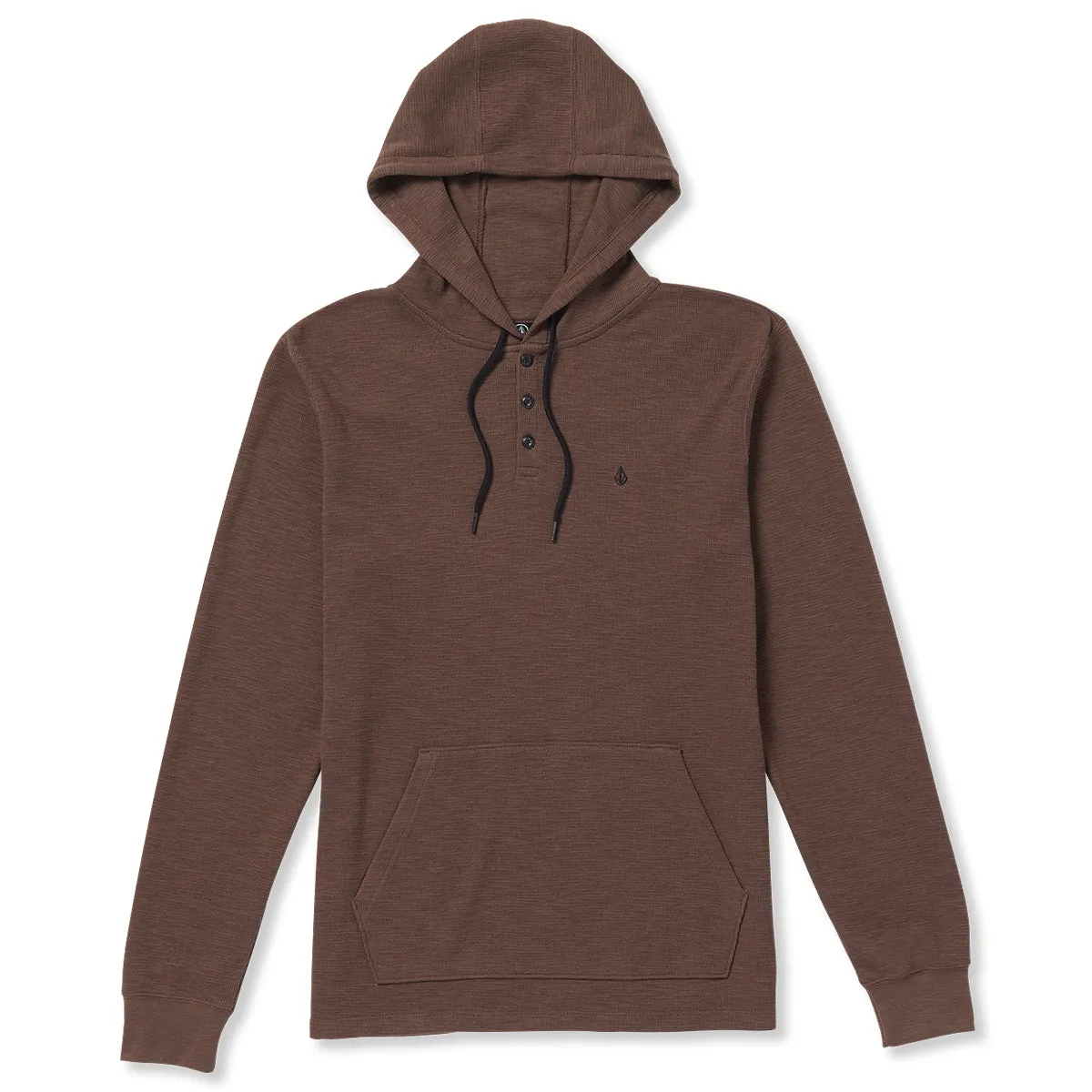 Volcom Murph Thermal Long Sleeve Hooded Pullover Shirt