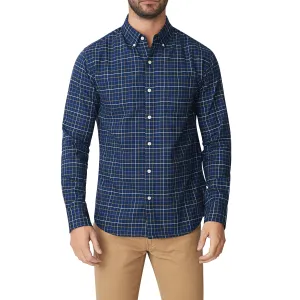 Washed Button Down Shirt - Meridian Oxford Check